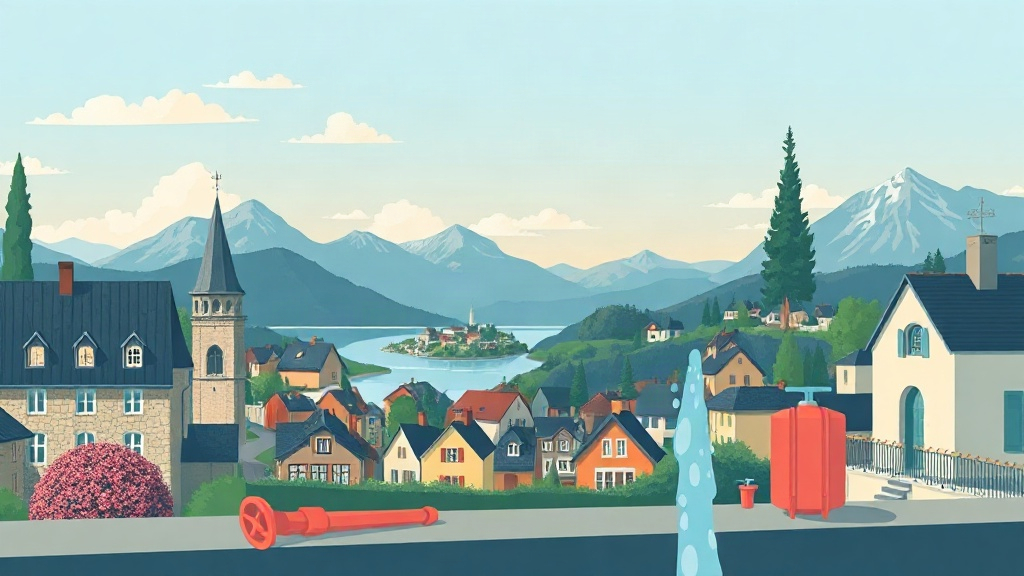 Plombier Cessy : illustration de la ville (01170)