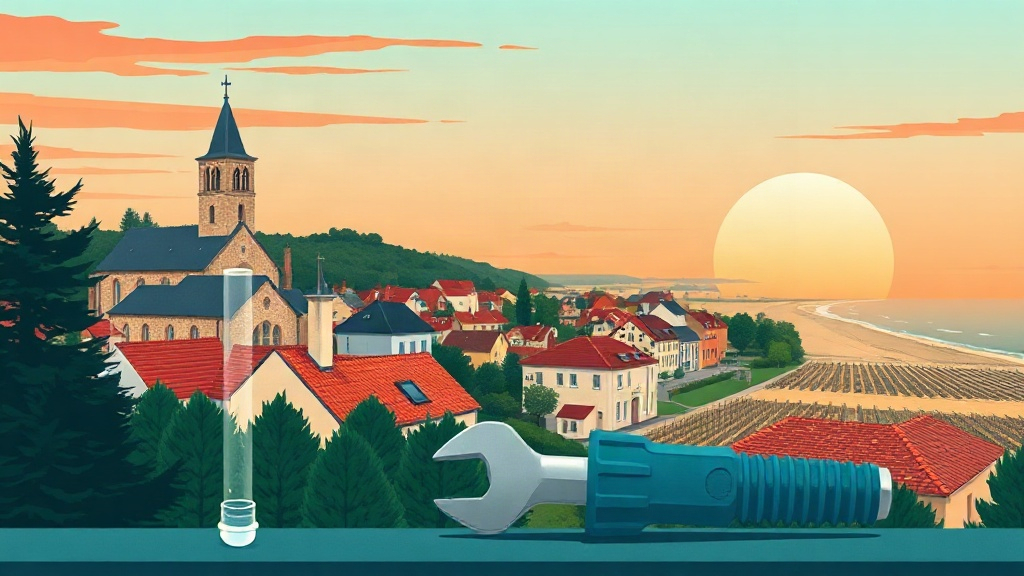 Plombier Cestas : illustration de la ville (33610)