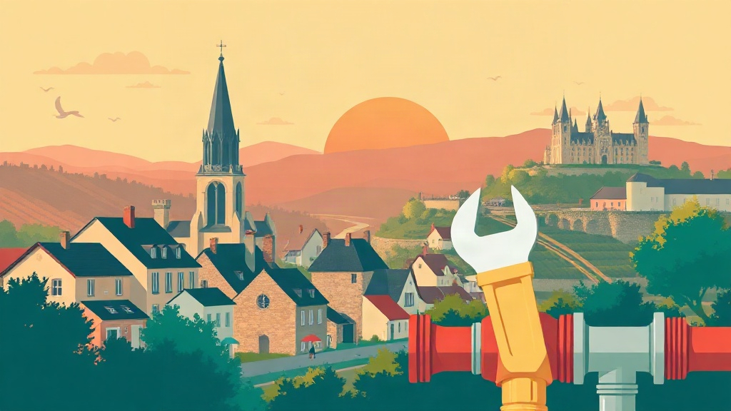 Plombier Chinon : illustration de la ville (37500)
