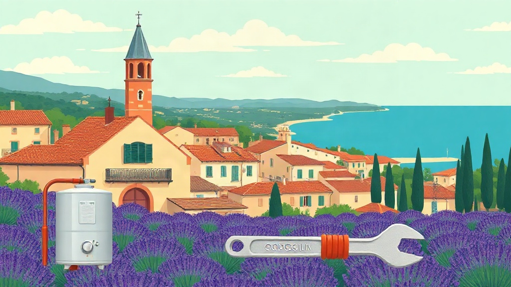 Plombier Cogolin : illustration de la ville (83310)