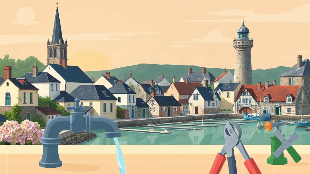 Plombier Concarneau : illustration de la ville (29900)