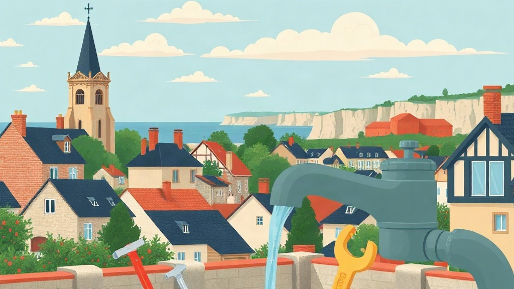 Plombier Condé-en-Normandie : illustration de la ville (14110)