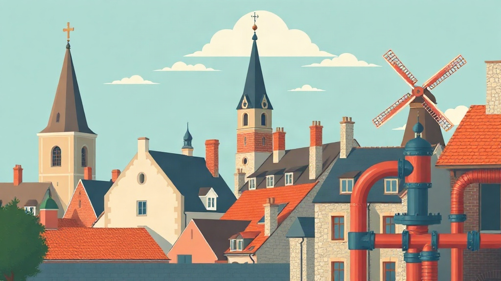 Plombier Courcelles-lès-Lens : illustration de la ville (62970)