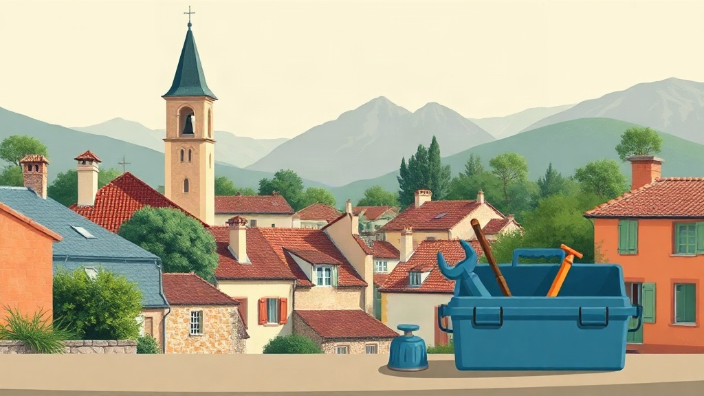 Plombier Cournonterral : illustration de la ville (34660)