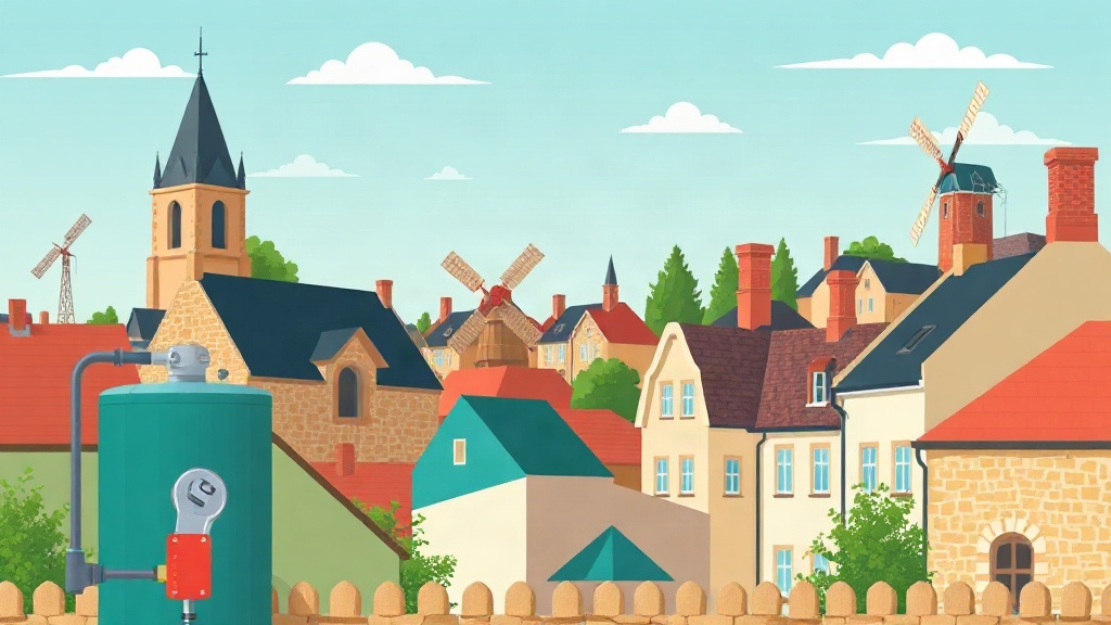 Plombier Courrières : illustration de la ville (62710)