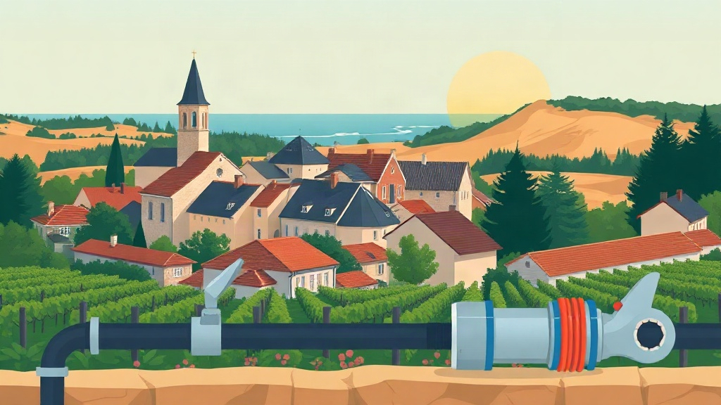 Plombier Coutras : illustration de la ville (33230)