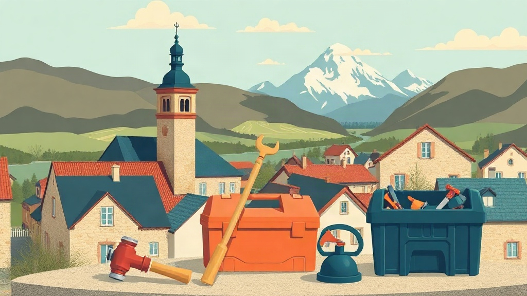 Plombier Crolles : illustration de la ville (38920)