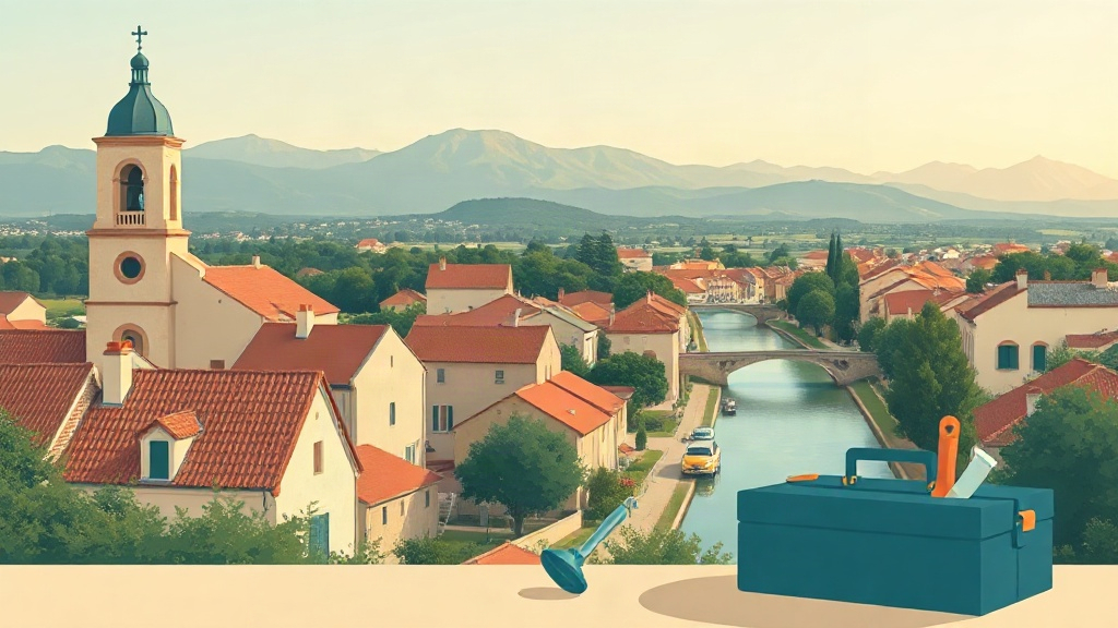 Plombier Cugnaux : illustration de la ville (31270)