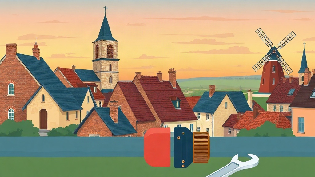 Plombier Douvrin : illustration de la ville (62138)