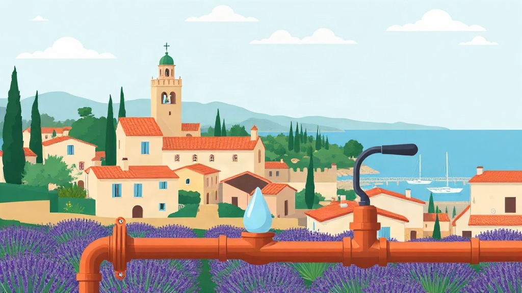 Plombier Drap : illustration de la ville (06340)