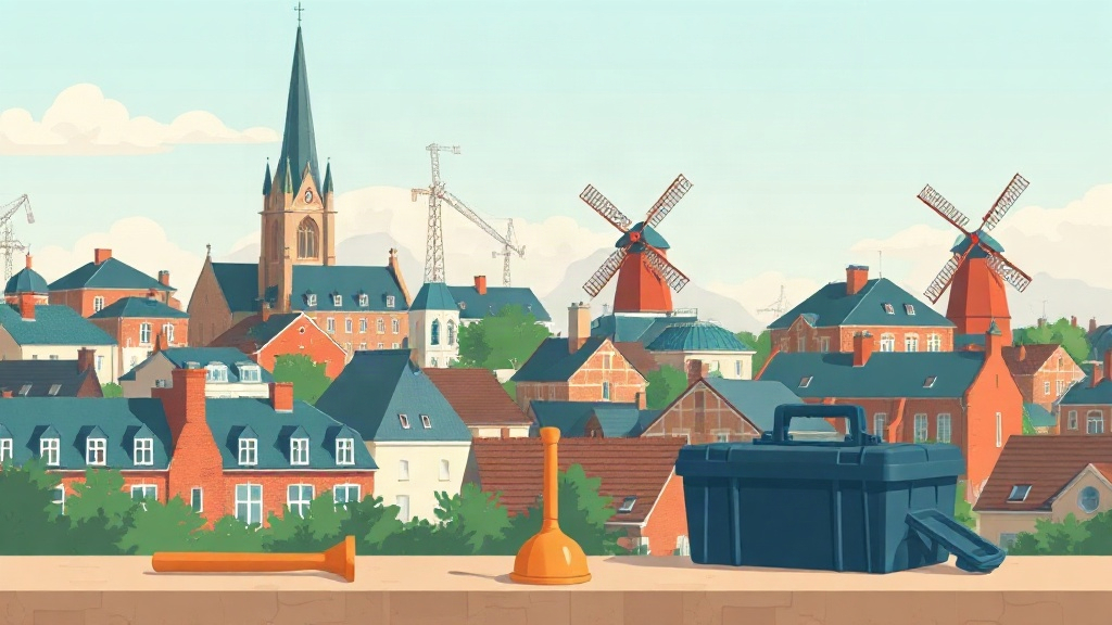 Plombier Dunkerque : illustration de la ville (59140)