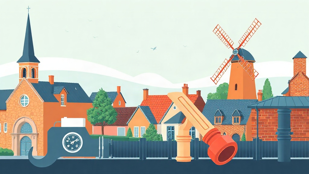 Plombier Escaudain : illustration de la ville (59124)