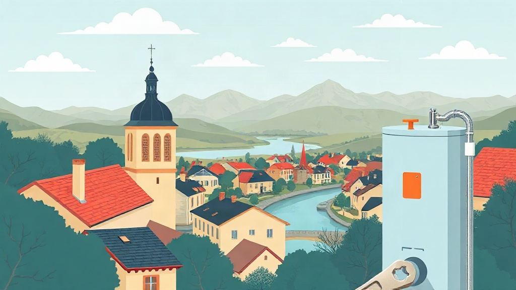 Plombier Étoile-sur-Rhône : illustration de la ville (26800)