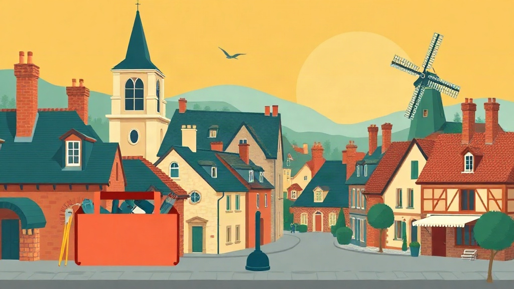 Plombier Flers-en-Escrebieux : illustration de la ville (59128)