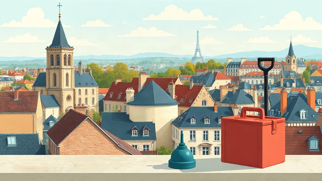Plombier Fosses : illustration de la ville (95470)