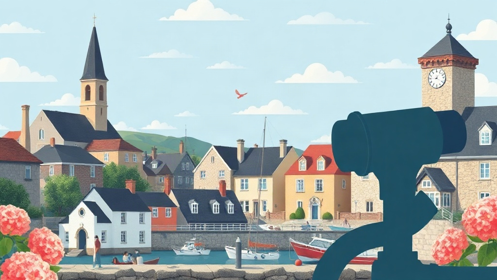 Plombier Fouesnant : illustration de la ville (29170)