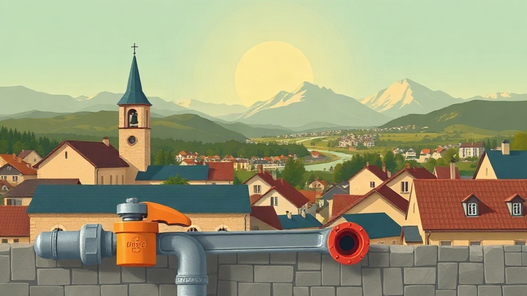Plombier Gières : illustration de la ville (38610)