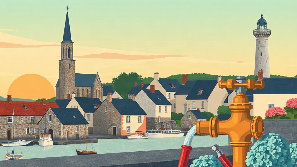 Plombier Guer : illustration de la ville (56380)