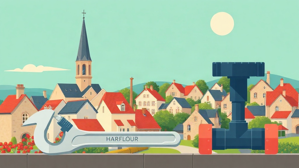 Plombier Harfleur : illustration de la ville (76700)