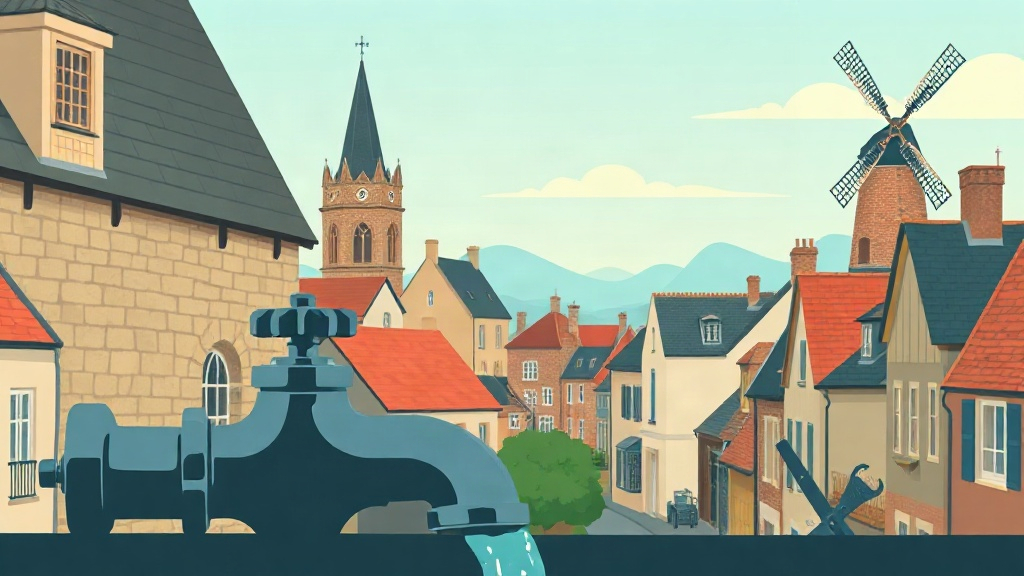 Plombier Haubourdin : illustration de la ville (59320)
