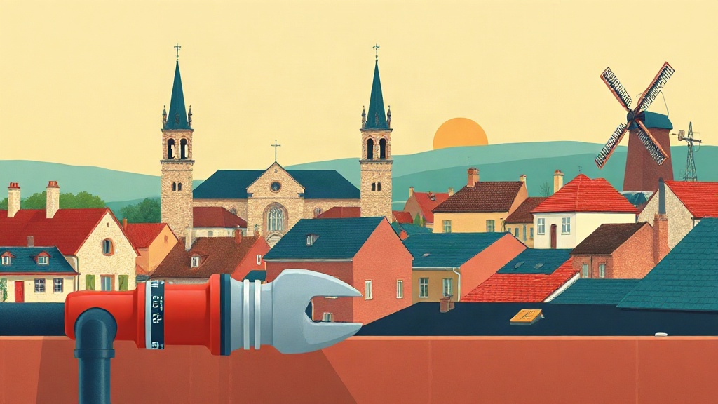 Plombier Hautmont : illustration de la ville (59330)