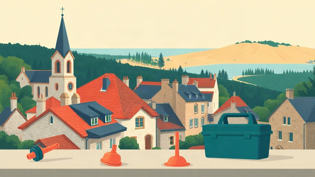 Plombier Hendaye : illustration de la ville (64700)