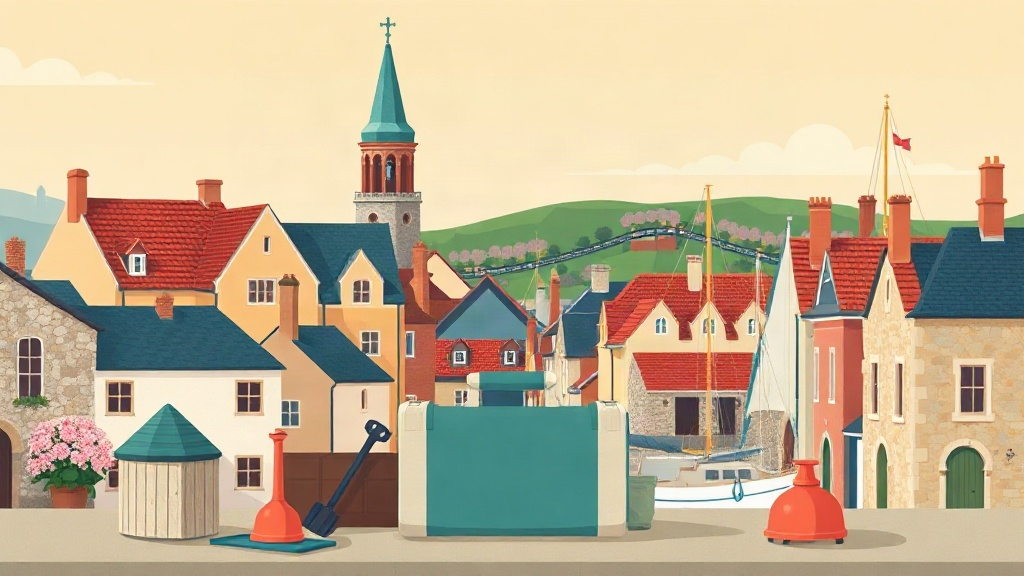 Plombier Hennebont : illustration de la ville (56700)