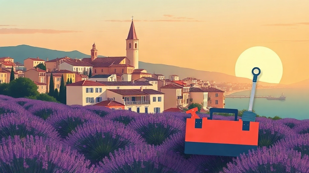 Plombier Hyères : illustration de la ville (83400)