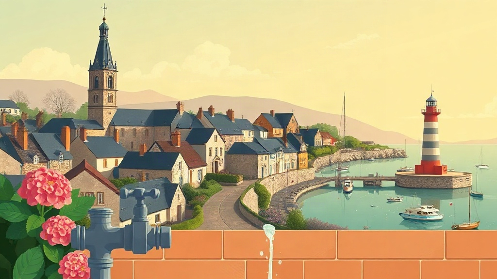 Plombier Inzinzac-Lochrist : illustration de la ville (56650)
