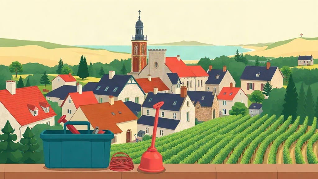 Plombier Isle : illustration de la ville (87170)