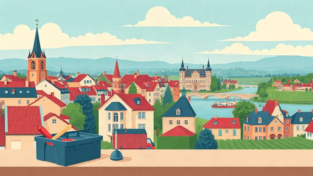Plombier Joué-lès-Tours : illustration de la ville (37300)