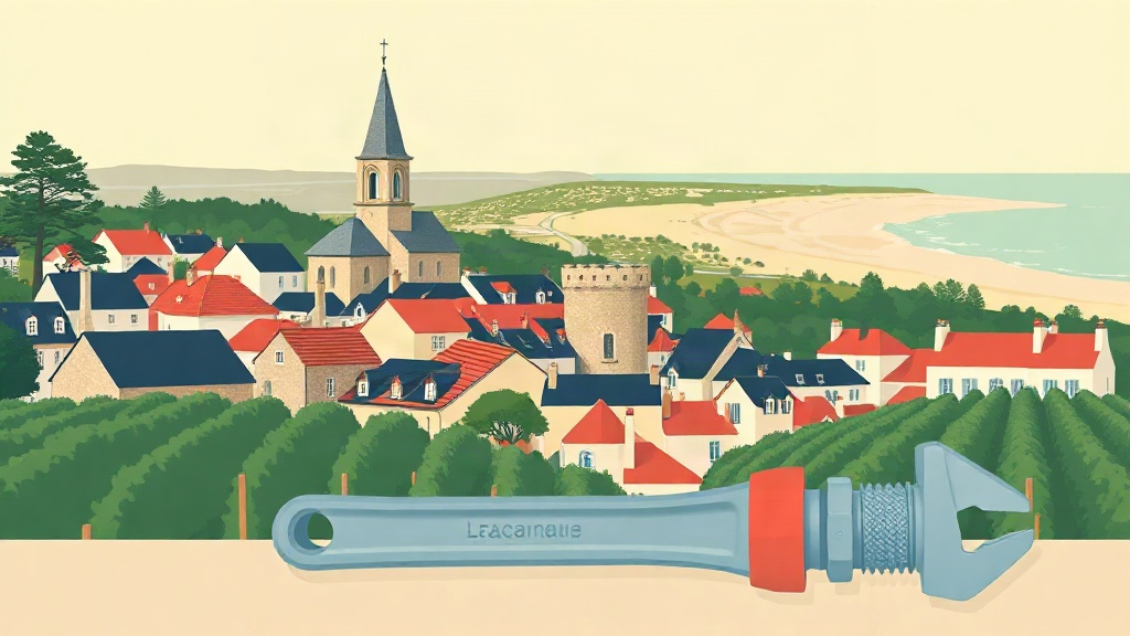 Plombier Lacanau : illustration de la ville (33680)