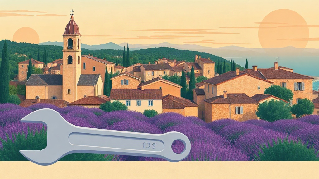 Plombier La Gaude : illustration de la ville (06610)