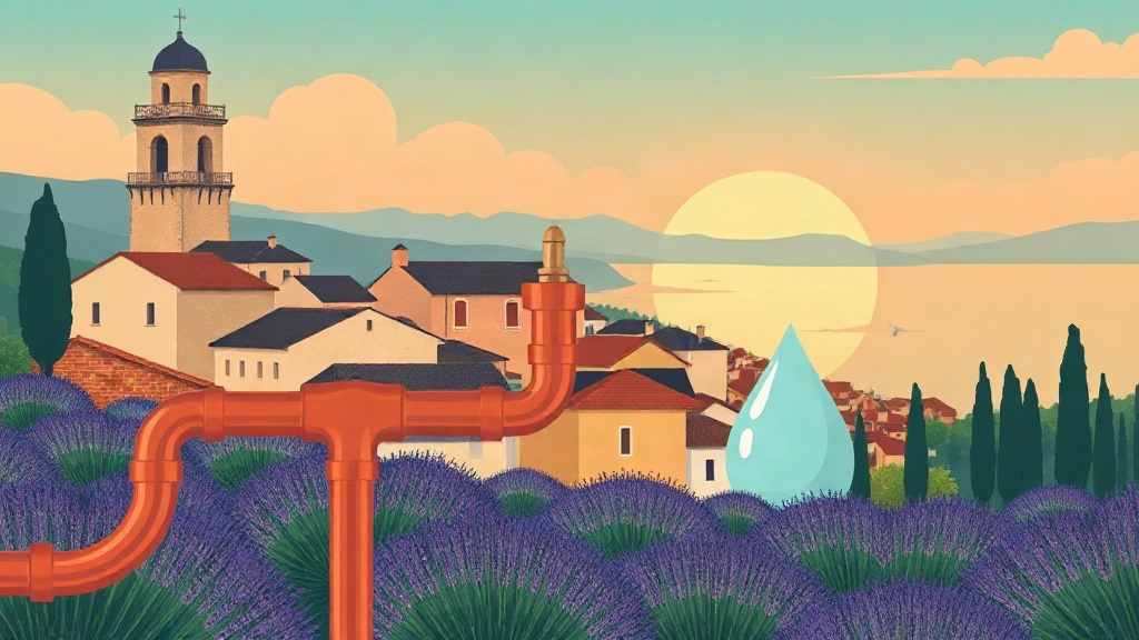 Plombier Lançon-Provence : illustration de la ville (13680)