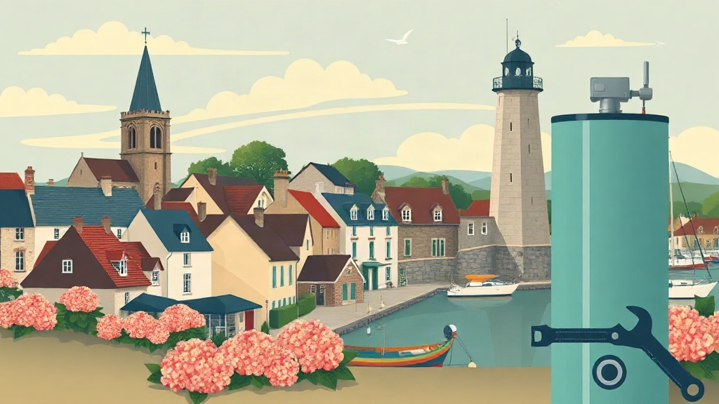Plombier Langueux : illustration de la ville (22360)