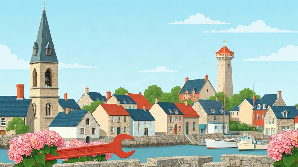 Plombier Languidic : illustration de la ville (56440)