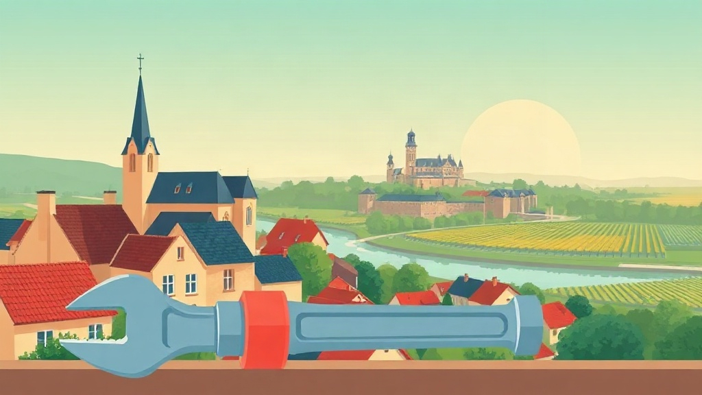 Plombier La Ville-aux-Dames : illustration de la ville (37700)