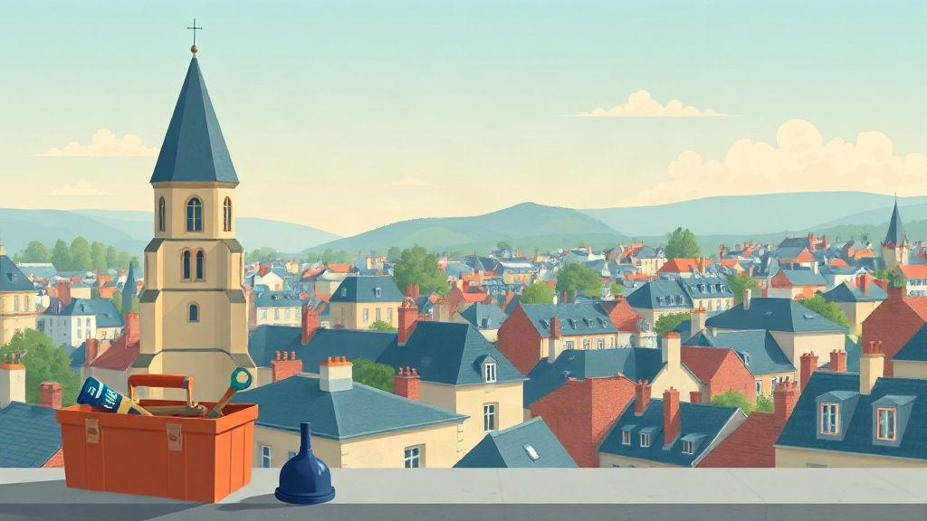 Plombier Le Bourget : illustration de la ville (93350)