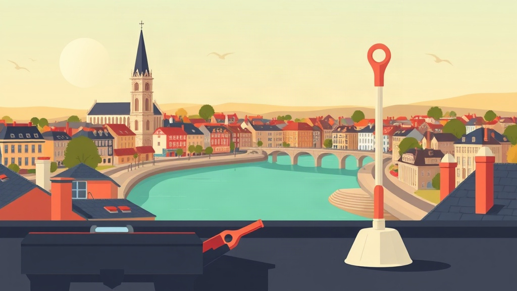 Plombier Le Mans : illustration de la ville (72000)