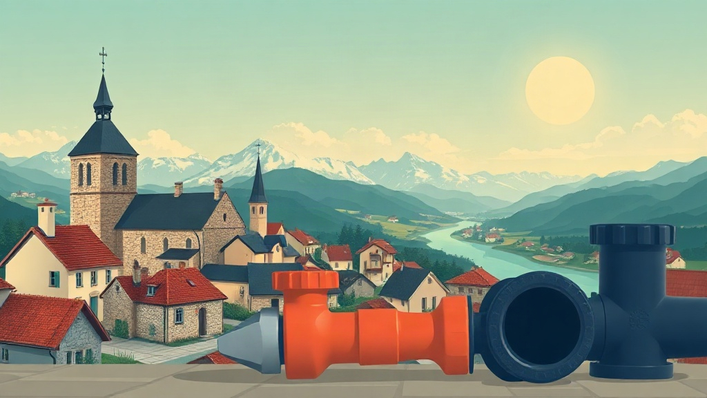 Plombier Les Abrets en Dauphiné : illustration de la ville (38490)