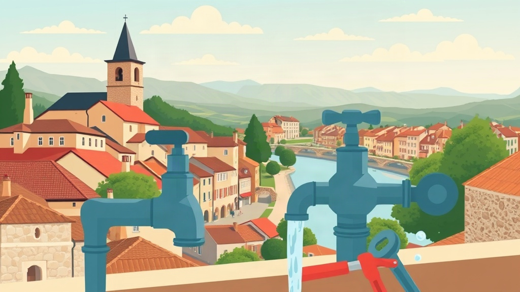 Plombier Les Angles : illustration de la ville (30133)