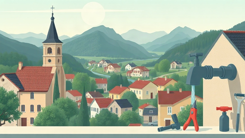 Plombier Les Avenières Veyrins-Thuellin : illustration de la ville (38630)