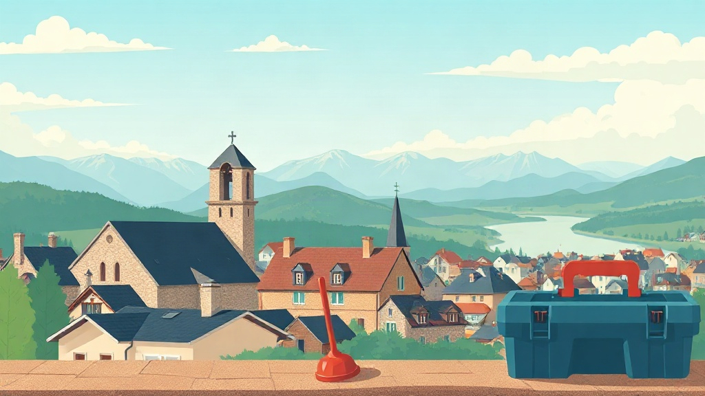 Plombier Lezoux : illustration de la ville (63190)