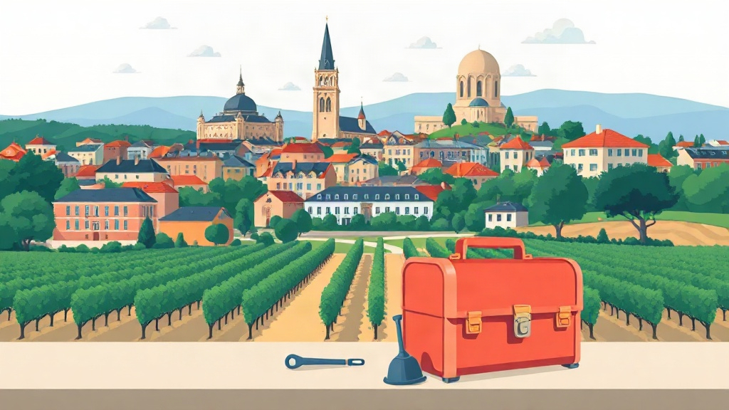 Plombier Libourne : illustration de la ville (33500)