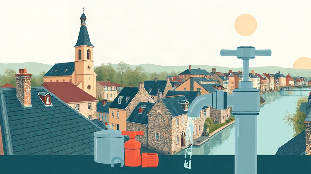 Plombier Loireauxence : illustration de la ville (44370)