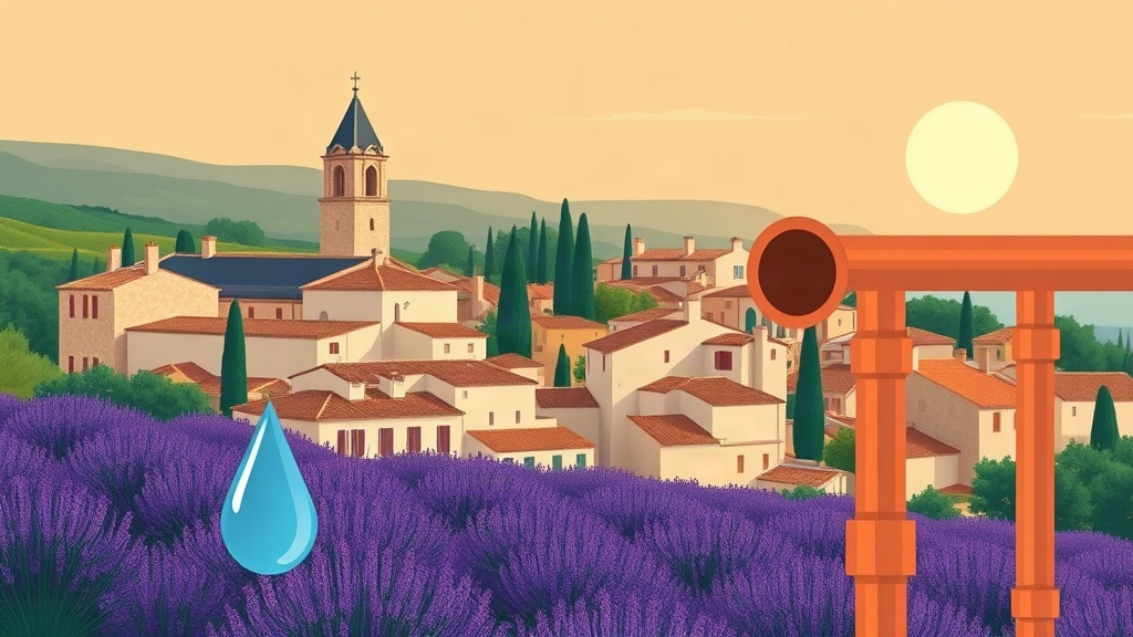 Plombier Lorgues : illustration de la ville (83510)