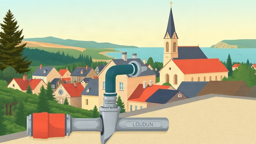Plombier Loudun : illustration de la ville (86200)