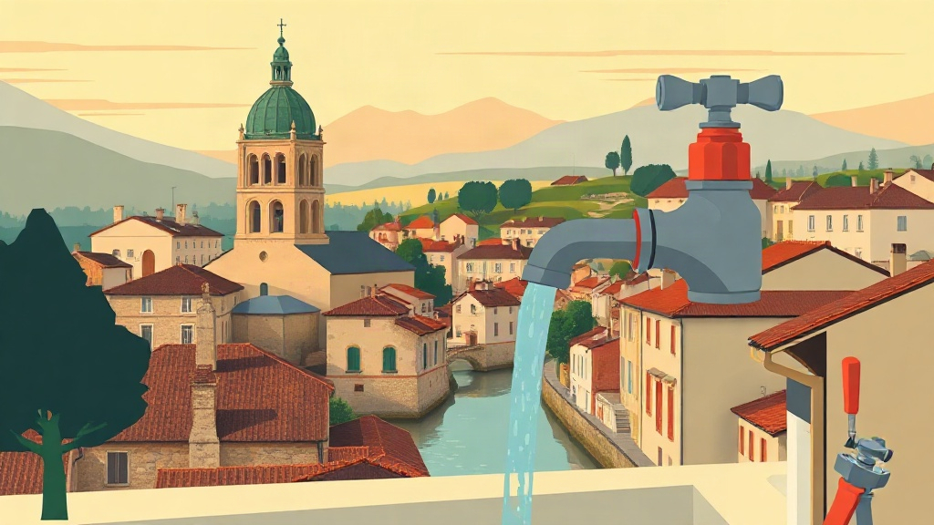 Plombier Lourdes : illustration de la ville (65100)