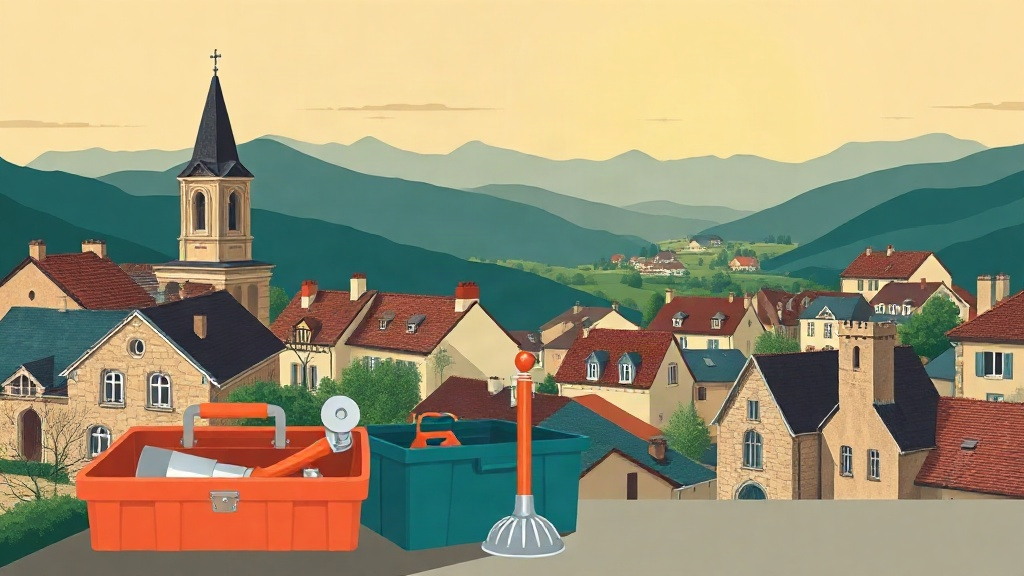 Plombier Mably : illustration de la ville (42300)