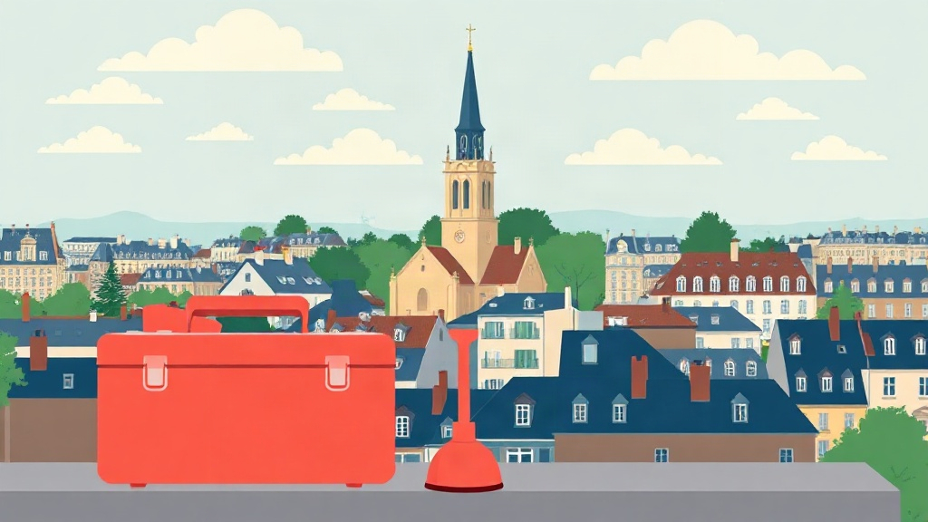 Plombier Mantes-la-Jolie : illustration de la ville (78200)